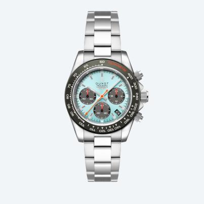 DUXOT Chronograph "Accelero" hellblau