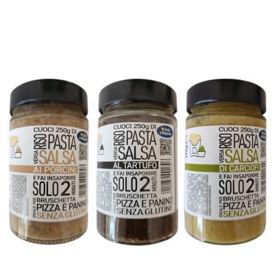 Saucen Pilze, Tartufata, Artischocken