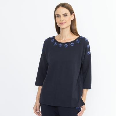 Lounge Collection by H. S. Sweatshirt marine