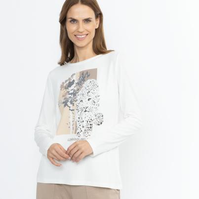 Lounge Collection by H. S. Shirt Leo offwhite