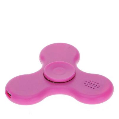 LED Finger Spinner & Lautsprecher pink