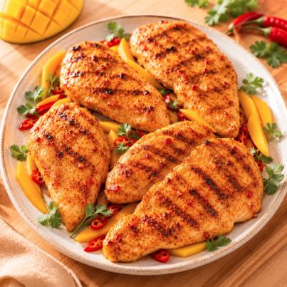 Hähnchenbrust Mango Marinade