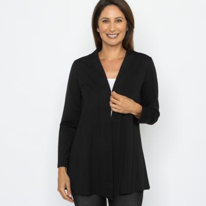 TRENDS by J. Leibfried Shirtjacke schwarz