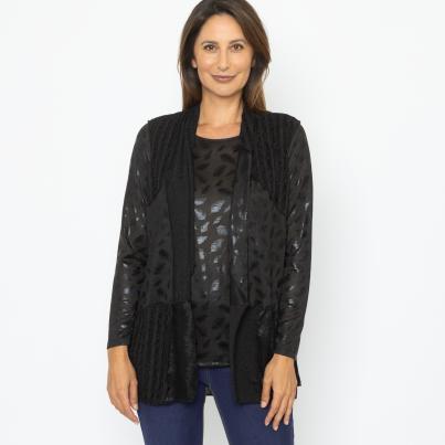 TRENDS by J. Leibfried 2in1 Longshirt schwarz