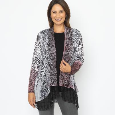 TRENDS by J. Leibfried Cardigan multicolor