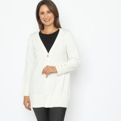 TRENDS by J. Leibfried Longcardigan offwhite