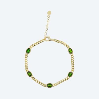 Christian Materne Armband Messing Chrom