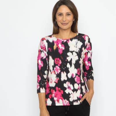 Lounge Collection by H.Schuberth Shirt Flower