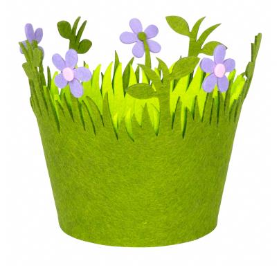 Filz-Kräuter-Blumentopf