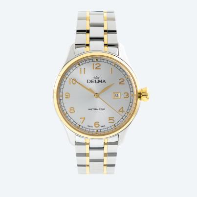 DELMA Herrenuhr "Pioneer" Automatik bicolor