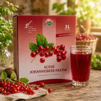 Roter Johannisbeernektar