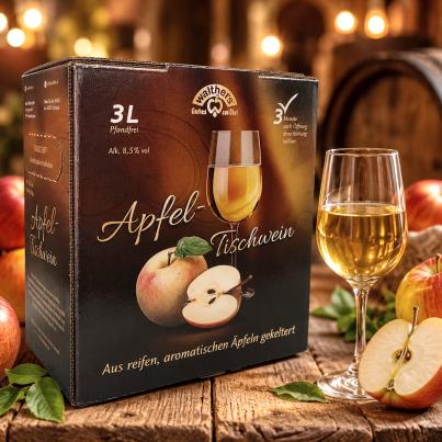Apfel-Tischwein