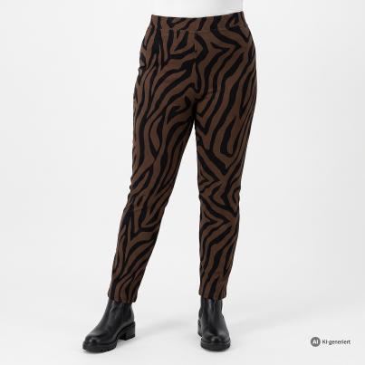 sophistical Women Jeggings schwarz/braun