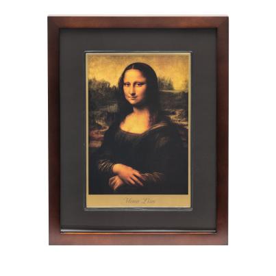Leonardo Da Vinci - Mona Lisa im Rahmen 1/10 oz