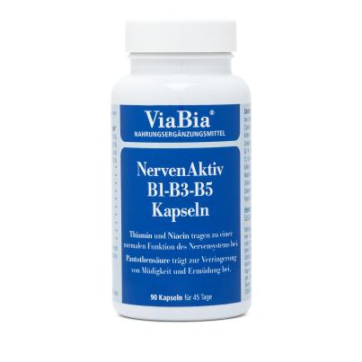 ViaBia NervenAktiv B1-B3-B5 90 Kapseln
