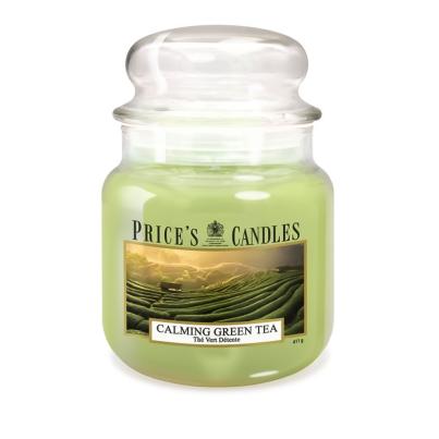 Price's Duftkerze Calming Green Tea 411gr