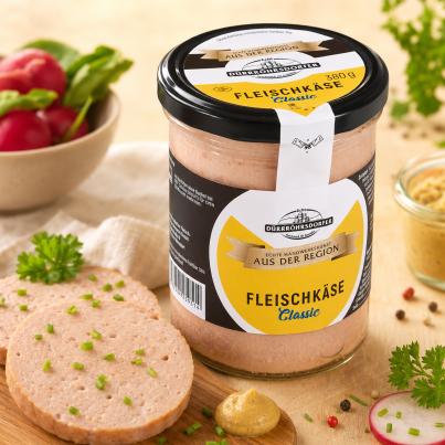 Fleischkäse im Glas 380g