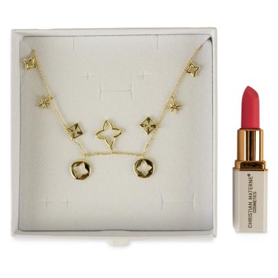 Christian Materne Geburtstags-Set Kette & Lipstick