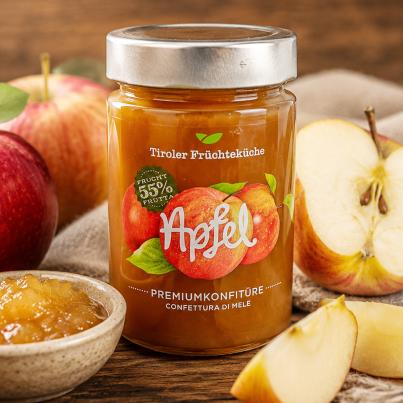 Apfelkonfitüre 55% Frucht