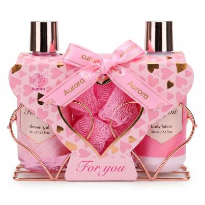 AURORA FOR YOU Hearts Pflege-Set 3-teilig