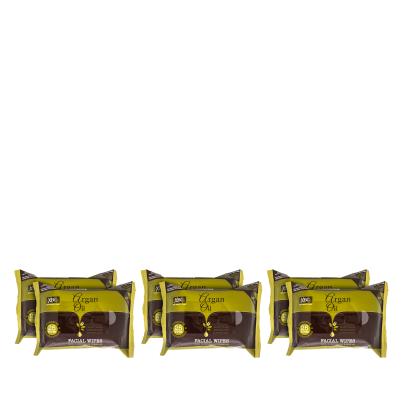 Argan Oil Moroccan Extract Facial Wipes 6 x 25 Stk