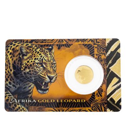 Coincard 1/200 oz. "Afrika Gold Leopard"