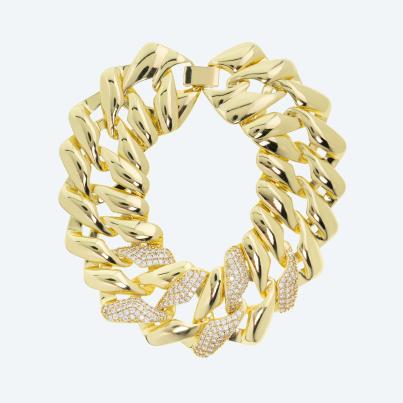 Christian Materne Armband Messing verg. Zirkonia