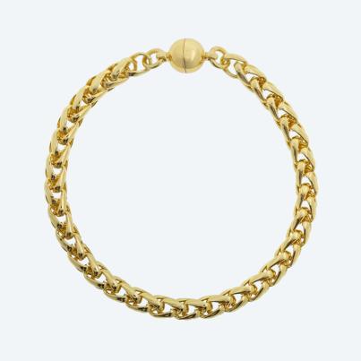 Christian Materne Armband Messing vergoldet