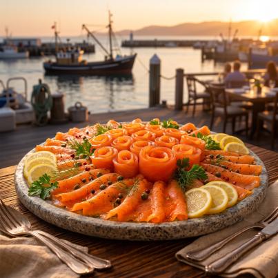 North King Lachs geschnitten 1 kg