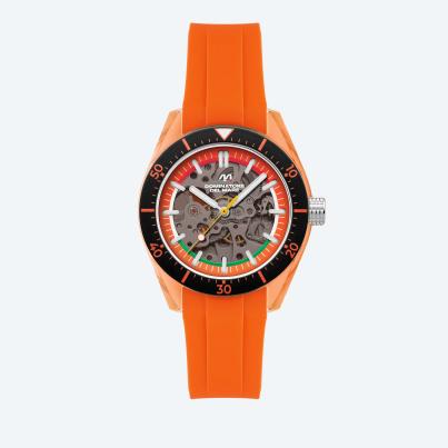 DDM Automatikuhr "Ortona" orange