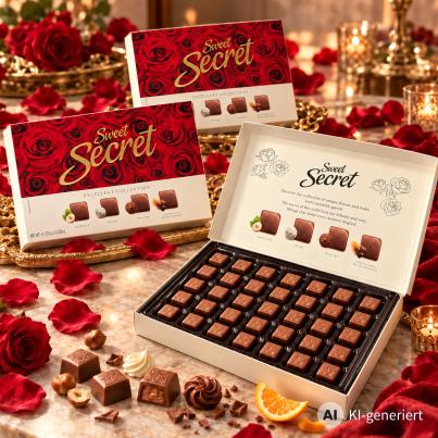 Sweet Secret Haselnuss-Orange-Cremepralinen