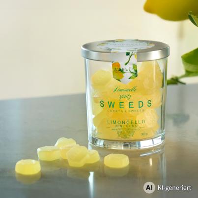 SWEEDS Weingummi Limoncello 300g