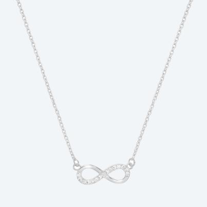 amor Infinity Mittelteil-Collier 925 Silber