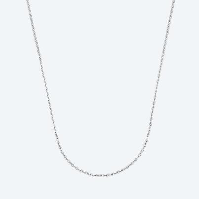 amor Ankerkette 925 Silber rhodiniert ca. 50 cm
