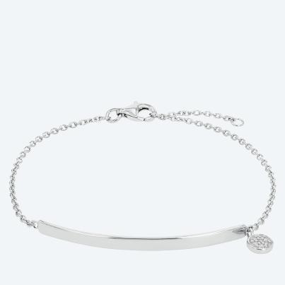 amor Armband 925 Silber rhodiniert