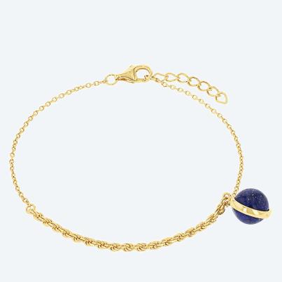 amor Armband 925 Silber vergoldet