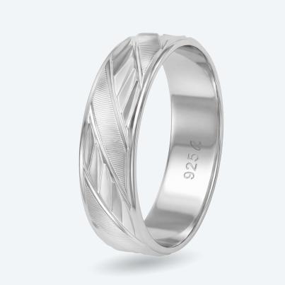amor Ring 925 Silber rhodiniert