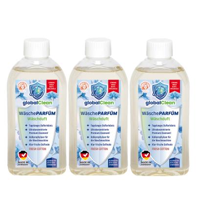 globalClean WäschePARFUM 3 x 500ml Fresh Cotton