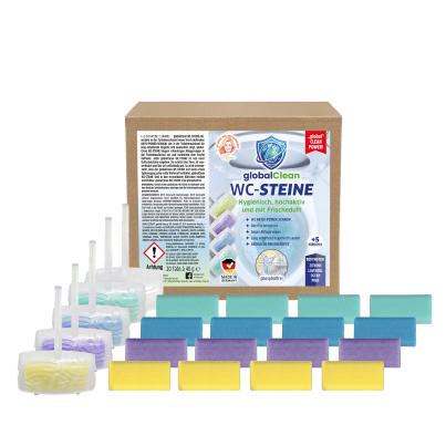 globalClean 20 Stück WC Steine