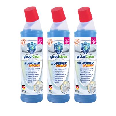 globalClean WC PowerEMULSION 3 x 750ml