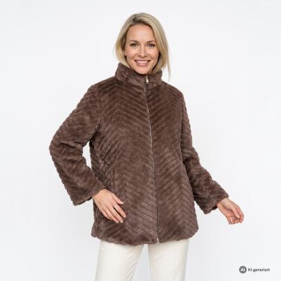 TRENDS by J. Leibfried Felljacke braun