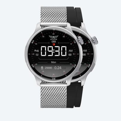 AVIATOR Herren-Smartwatch F-Series GPS Wechselband