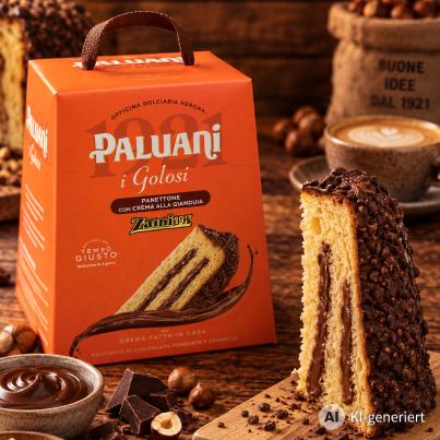 Pandoro mit Schokoladencreme Zanzibar