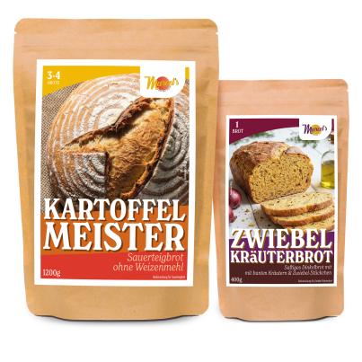 Marcel´s Better Food-4+1 Kartoffel & Zwiebelbrote