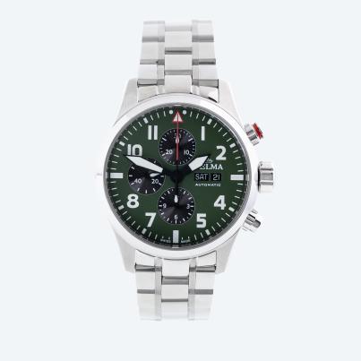 DELMA Herrenuhr "Commander Chronograph" Automatik