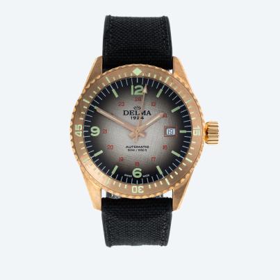 DELMA Herrenuhr "Cayman Bronze" Automatik