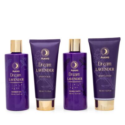 AURORA LAVENDER FIELDS Pflege-Set 4-teilig