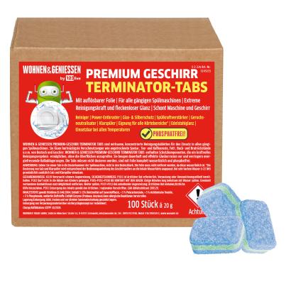 W&G 100 Stück Premium Geschirr Terminator Tabs