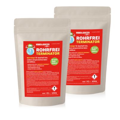 W&G 2x1kg Abflussreiniger Rohrfrei Pulver