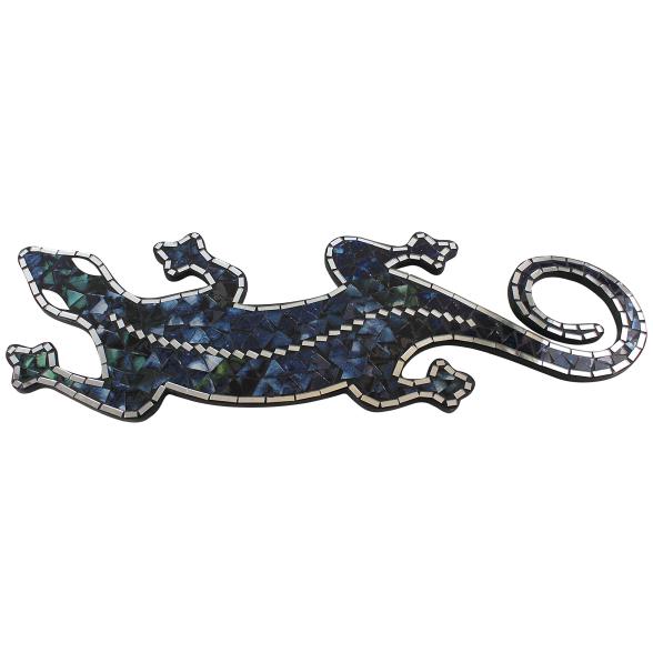 Mosaik Wandgecko 60 cm, blau - 103460700000 - 1 - 588px